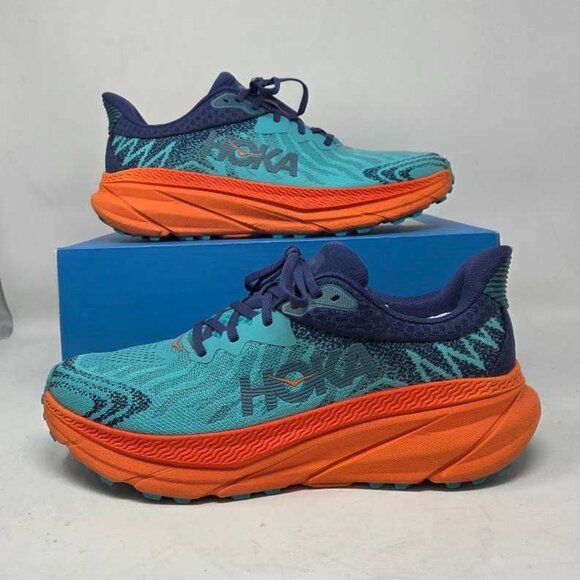 Men's 11 Wide Hoka M Challenger ATR 7 trail running sneakers * worn once * - Picture 1 of 11